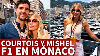 COURTOIS con su NOVIA MISHEL GERZIG en MÓNACO Fórmula 1 GOLF YATE  AS [upl. by Ahsiken842]