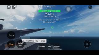 Swatting Flies off the Atlantic  Roblox General Quarters [upl. by Aihset]