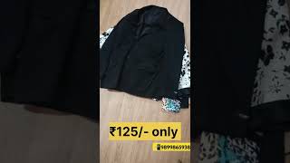 Delhi surplus quotLADIES BLAZERquot only in ₹125  New Delhi chattarpur surplus fashion blazer [upl. by Aicilet]