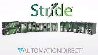 Stride SE2 Series Industrial EtherNet Switch  From AutomationDirect [upl. by Digdirb737]