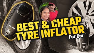 Best and Cheap Tyre Inflator for Car 2024  AGARO Digital Tyre Inflator [upl. by Eirolam530]