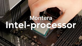 Montera Intelprocessor  så här gör du Intel LGA1200 [upl. by Bruni]