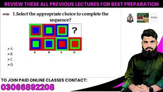 NonVerbal Intelligence Test Part1 PMAGDPAMCAFNSPNAirman NonVerbal reasoning Test EduSmart [upl. by Ezechiel]