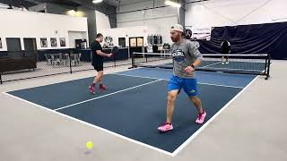 JoshCam vs NateMatt Game 3 ladder league session 1 at Camp Pickleball Wednesday 10824 [upl. by Feldt]