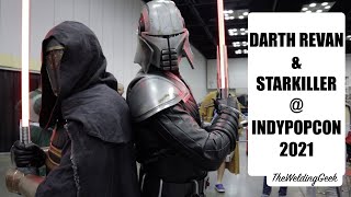 DARTH REVAN amp STARKILLER  INDYPOPCON2021 [upl. by Elletnuahc]