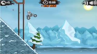 Moto X3M 2 Level 5 Walkthrough 3 stars [upl. by Luhem]