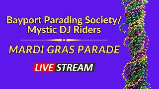 Bayport Parading Society Mystic DJ Riders Mardi Gras Parade 2024  Mobile AL [upl. by Laven]