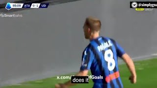 Mario Pasalic Goal Atalanta Vs Udinese 11 All Goals Analysis amp Extended Highlights [upl. by Orat292]