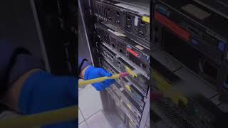 How to clean Server Room shorts rntechtips server serverroom [upl. by Eelessej700]