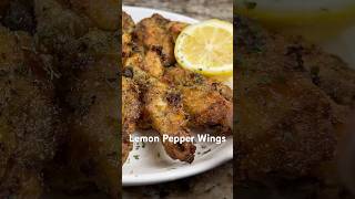 Lemon Pepper Wings  Air Fryer  Gluten Free  Dairy Free [upl. by Assilym]