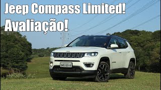 Jeep Compass Limited 2018 avaliação  Falando de Carro [upl. by Harima]