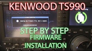 Kenwood TS 990 Firmware Download Installation [upl. by Agathe]