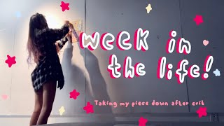 A Typical Week in the life of an Art Student 🎈  RISD Vlog  Tiffany Weng [upl. by Pedrick105]