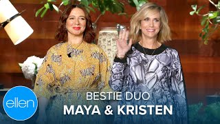 Bestie Duo Maya Rudolph amp Kristen Wiig [upl. by Kask]