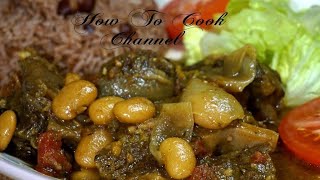 How To Make Jamaican Curry Oxtail amp Butter Beans SLOW COOKER [upl. by Sungam367]