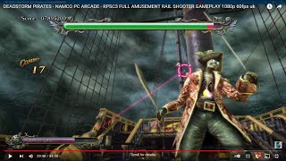 deadstorm pirates  full pc arcade longplay  1080p 60fps rtx3060 rpsc310 2022 nightly [upl. by Husain]