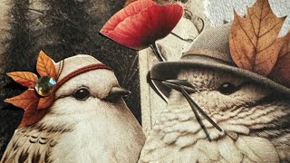 Featherton’s New Home ✨MaremiSmallArt Journal With Me ASMR [upl. by Bashemath]