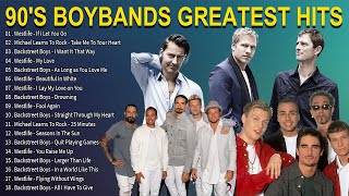 MLTRWestlifeBackstreet BoysBoyzoneNSYNC 🎵 90s Boyband Greatest Hits Of Full Album [upl. by Ateekan791]