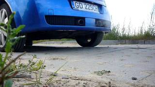 Renault Megane 2 RS 225 CV modifed exhaust sound [upl. by Laurette]