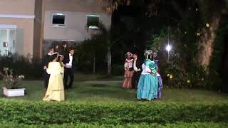 Quadrille réunionnais Traditional french creole quadrille dance [upl. by Euqcaj]