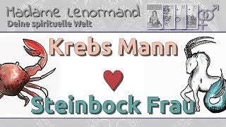 Krebs Mann amp Steinbock Frau Liebe und Partnerschaft [upl. by Annhoj56]