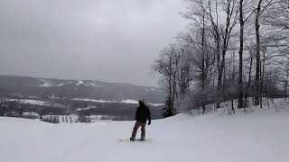 Boyne Highlands Terrain park half pipe [upl. by Emlynn]