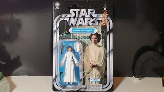 Star Wars Vintage Collection Princess Leia Organa A New Hope action figure review [upl. by Labors]