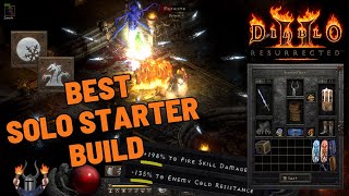 Diablo 2 Sorceress Guide BEST SOLO BUILD │Season Start │BUDGET │Cold Fire Hybrid🤑 [upl. by Orodoet583]