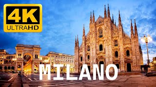 Beauty of Milan Lombardy Italy in 4K World in 4K [upl. by Birdella]