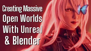 Creating LargeScale Worlds With Unreal amp Blender  Developing AIKODE [upl. by Dorry]