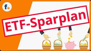 ETFSparplan einfach erklärt ETFSparen mit den besten ETF Fonds [upl. by Ahsatsan]