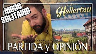 HALLERTAU  PARTIDA y OPINIÓN [upl. by Lapides]