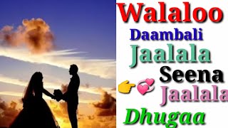 Walaloo daambali jaalala seena jaalala dhugaa baayee bareda ta E [upl. by Jenine]