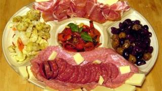 Antipasto Platter How ToRecipe Video  Laura Vitale quotLaura In The Kitchenquot Episode 6 [upl. by Gnuoy]