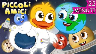 Pianeti 🌍🪐🌑  Italiano canzone compilation  Canzoni per Bambini [upl. by Moulden]