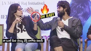 Rashmika Mandanna Funny Comments on Vijay Devarakonda  Dear Comrade Team Interaction With Childrens [upl. by Claudianus767]