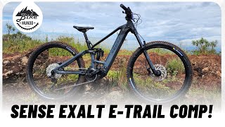 NOVA SENSE EXALT ETRAIL COMP BIKE REVIEW  BIKE MUNDO [upl. by Karilla]