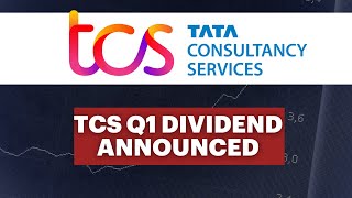 TCS Q1 Results Announced Net Profit Revenue Meets Estimates Rs 10 Dividend Declared [upl. by Head]