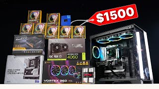 Building the Ultimate 1500 Gaming PC [upl. by Noland686]