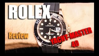 Rolex YachtMaster 40 Review [upl. by Arta]