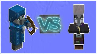 Illusioner BVP DP vs Magispeller  Minecraft Mob Battle [upl. by Dowlen531]