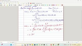 Successive Substitution Method for Volterra Integral Equations [upl. by Enehpets634]