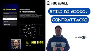 eFootball 2024 TUTORIAL  tutto sul CONTRATTACCO  difesa allitaliana come mister MAX ALLEGRI [upl. by Nyahs]