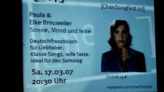 Elke Brauweiler  Paula  Pourquoi tu vis  Live in Stuttgart [upl. by Harper]