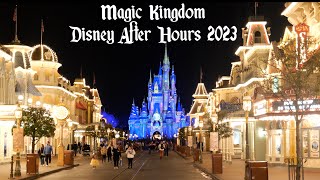 Disney After Hours 2023 at Magic Kingdom  Low Crowds Wait Times amp More  Walt Disney World Florida [upl. by Bland]