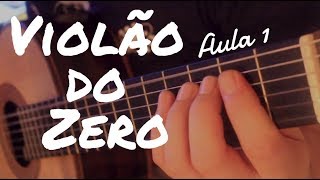 Aula de Música e Violão quotViolão do Zeroquot com Fabio Lima Aula 1 Iniciante [upl. by Duarte928]