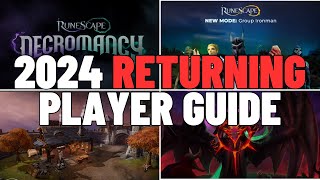 How To Get Back Into Runescape 3  2024 Returning Player Guide [upl. by Eekcaj924]