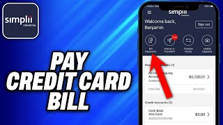 How To Pay Credit Card Bill In SIMPLII Financial 2024  Easy Fix [upl. by Tench]