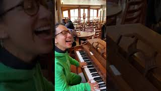 Me dejaron tocar el piano en un restaurant y la gente se emociona [upl. by Polash]