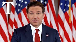 Ron DeSantis pulls out of Republican race and endorses Trump [upl. by Jasmin]